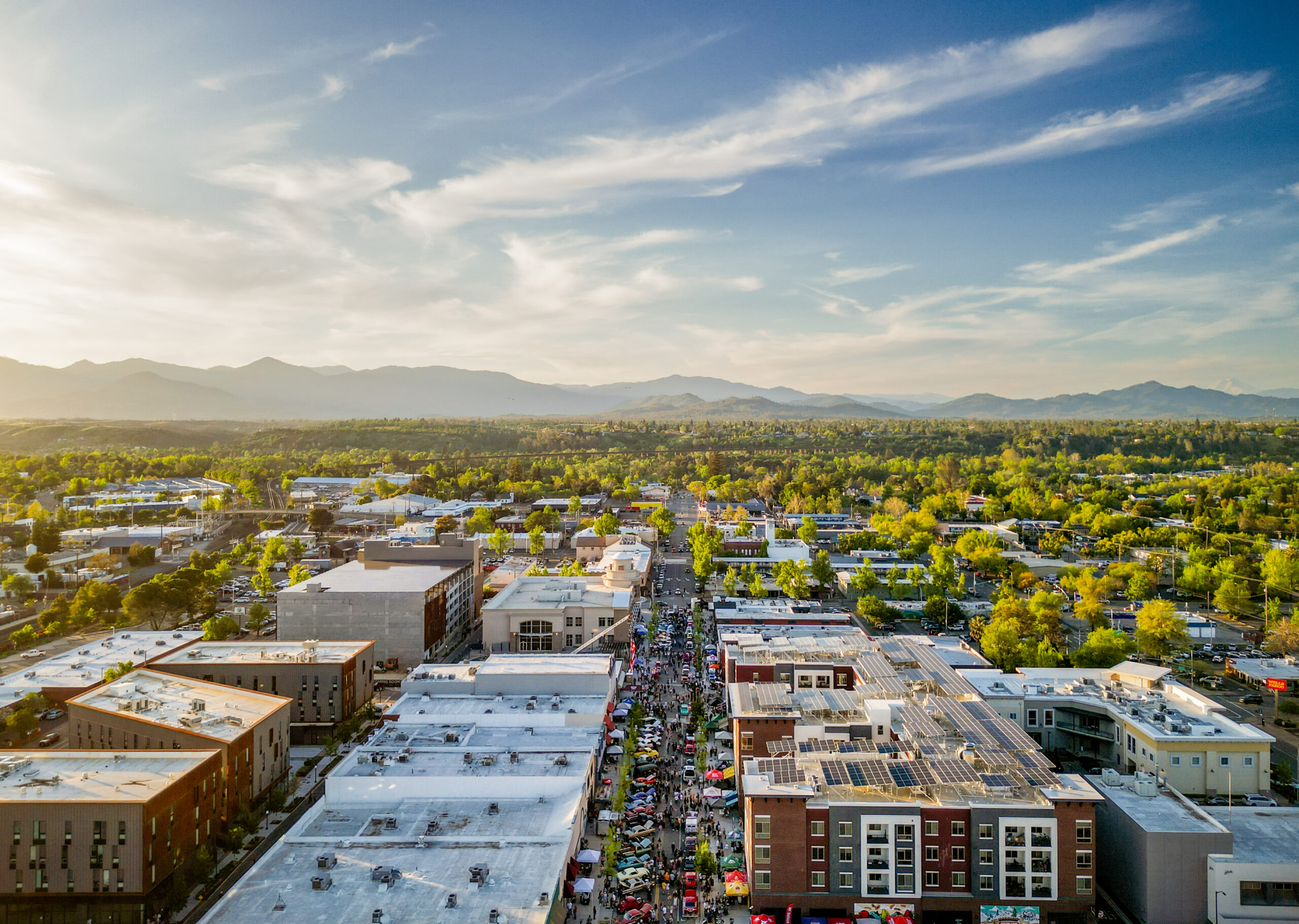 Downtown Redding, California