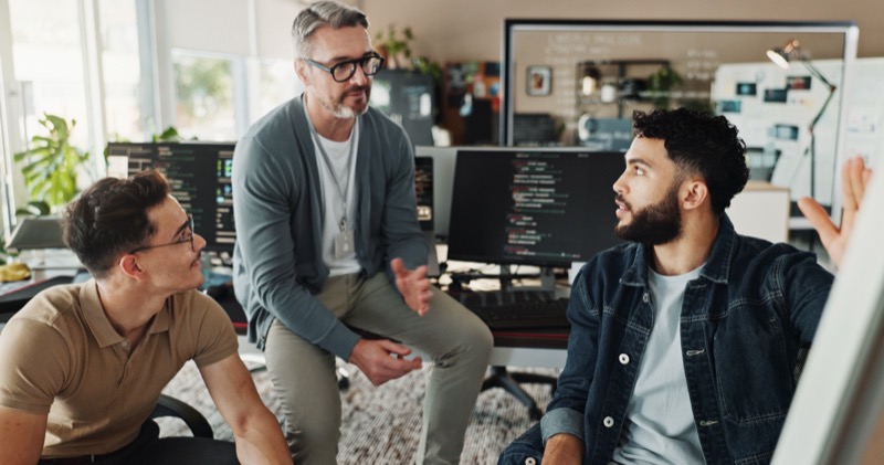 Team planning IT strategy